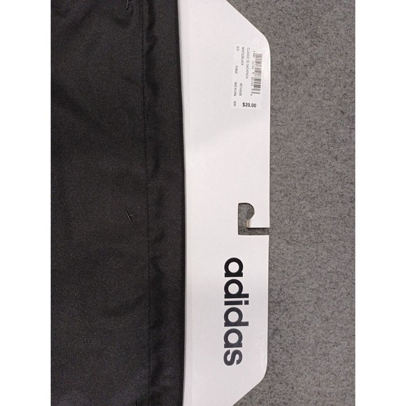 Adidas "Sack Pack" White Black - 18 X 14  Media Safe Lined Pocket New - Picture 8 of 9